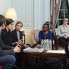 Photos: Mayor De Blasio Meets Members Of Pussy Riot